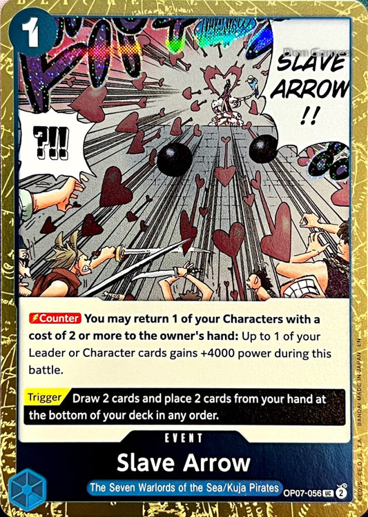 OP07-056 Slave Arrow Event Card Textured Foil
