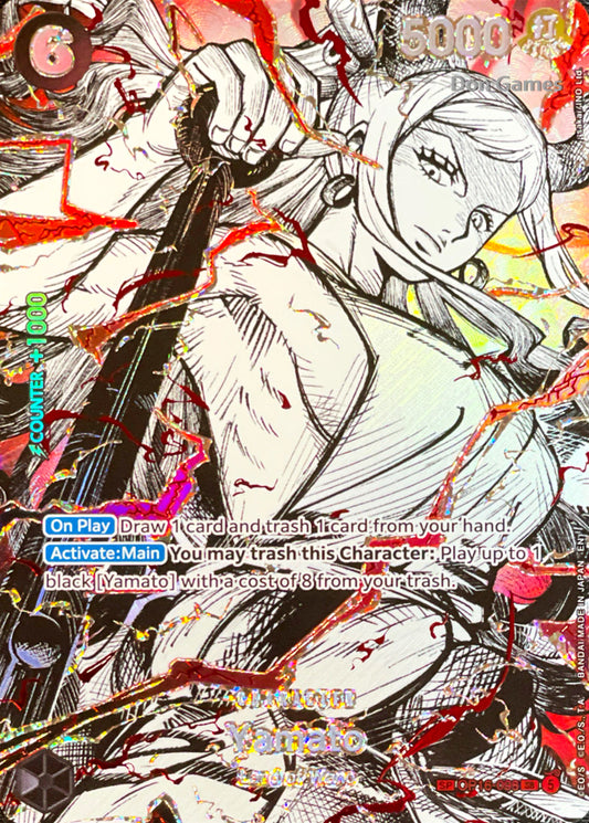 OP16-098 Yamato Character Card Haki Special Alternate Art