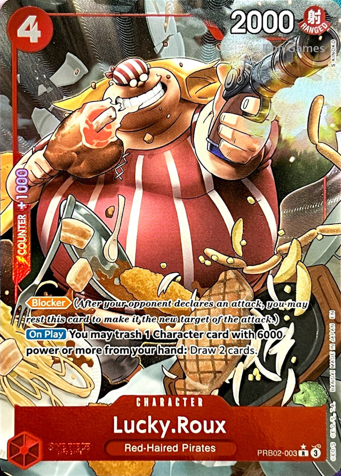 PRB02-003 Lucky. Roux Character Card Alternate Art