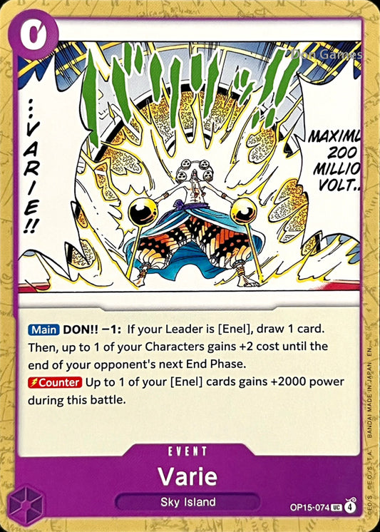 OP15-074 Varie Event Card