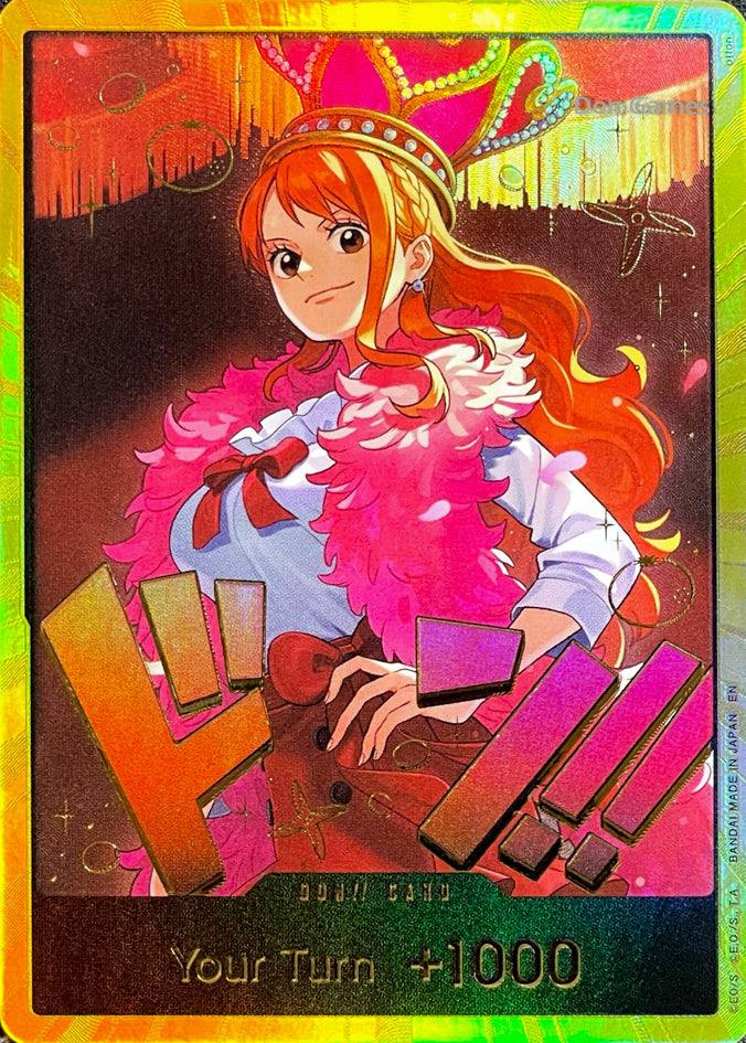 Don [EB-03] Nami Alternate Art Gold Foil