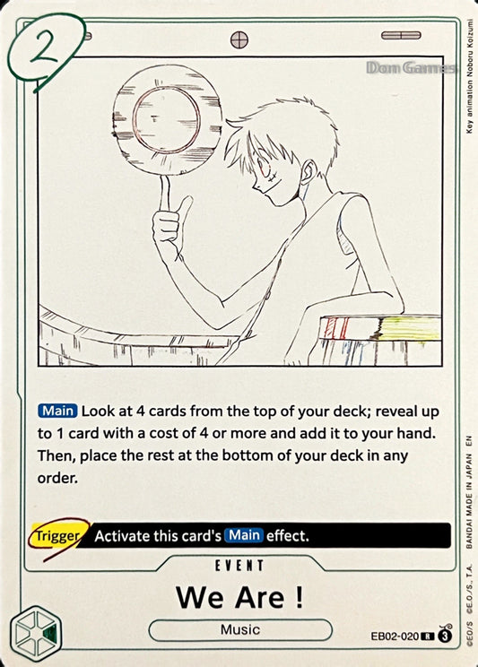 EB02-020 We Are! Event Card
