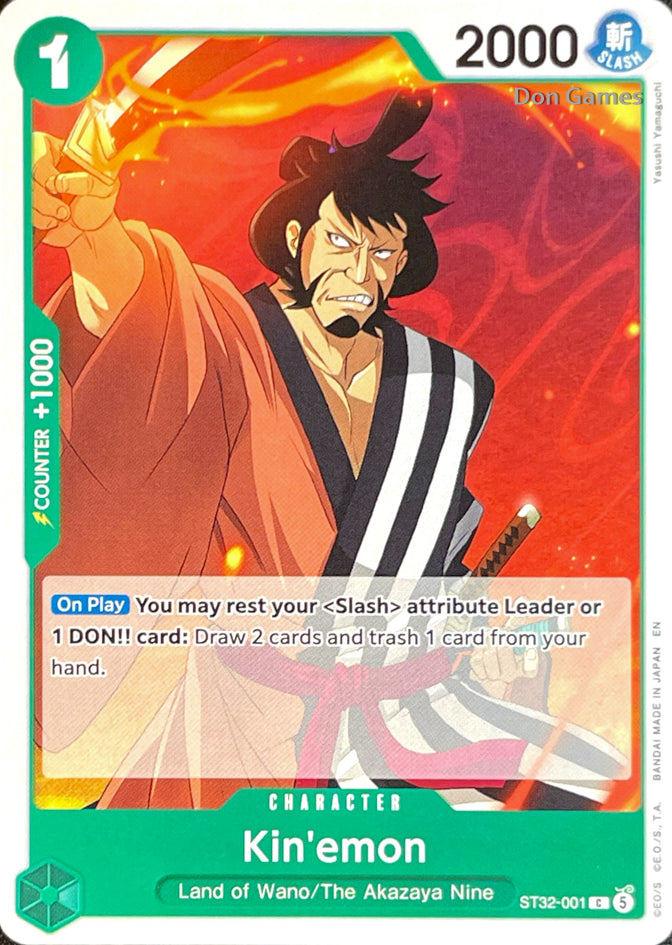 ST32-001 Kin'emon Character Card