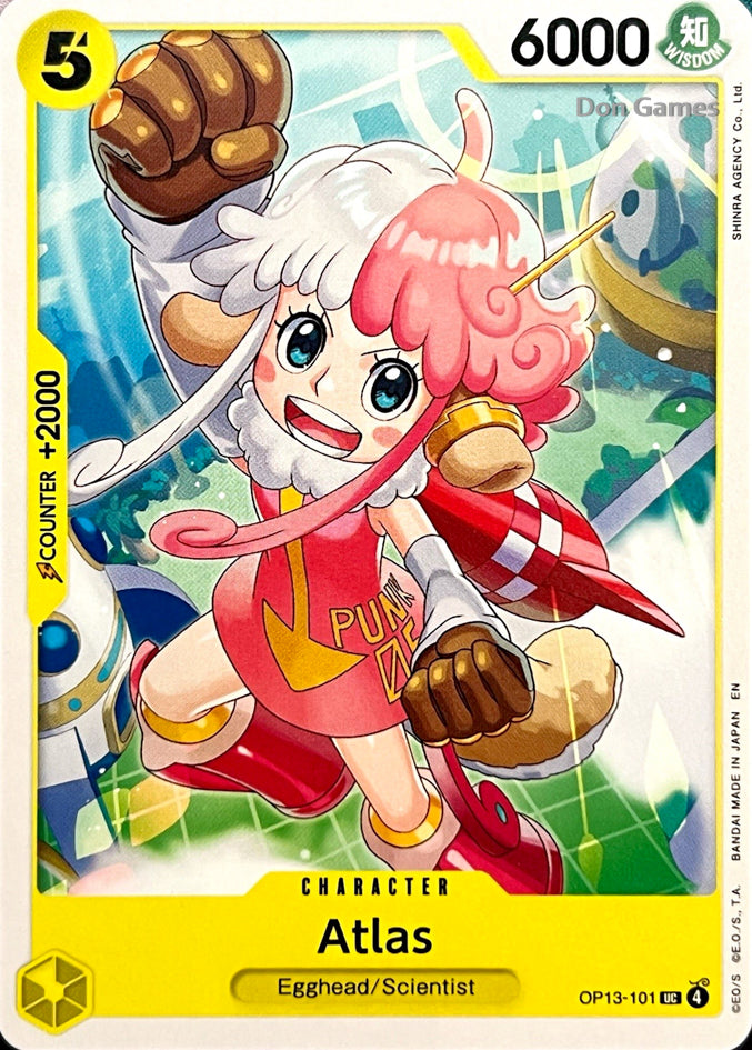 OP13-101 Atlas Character Card