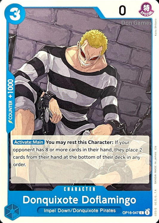 OP16-047 Donquixote Doflamingo Character Card