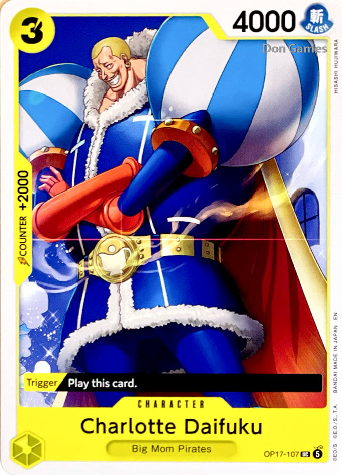 OP17-107 Charlotte Daifuku Character Card