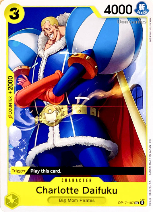 OP17-107 Charlotte Daifuku Character Card