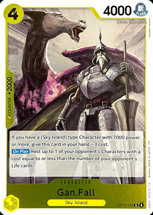 OP15-102 Gan. Fall Character Card
