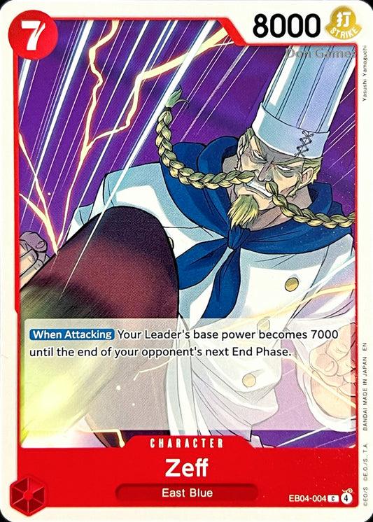 EB04-004 Zeff Character Card