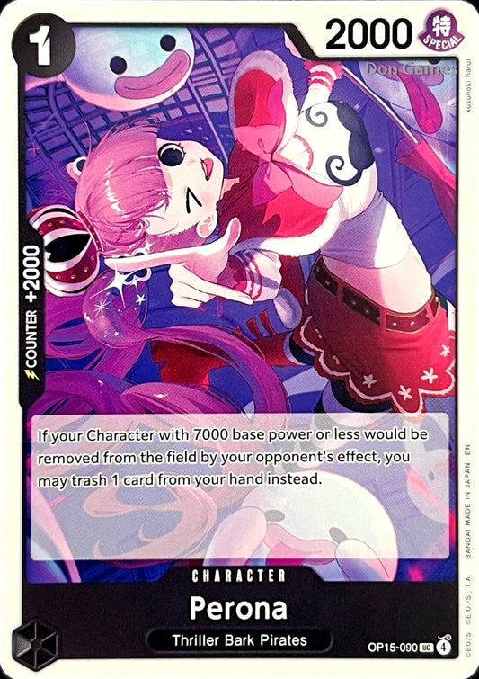 OP15-090 Perona Character Card