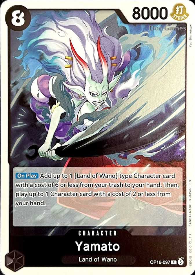 OP16-097 Yamato Character Card
