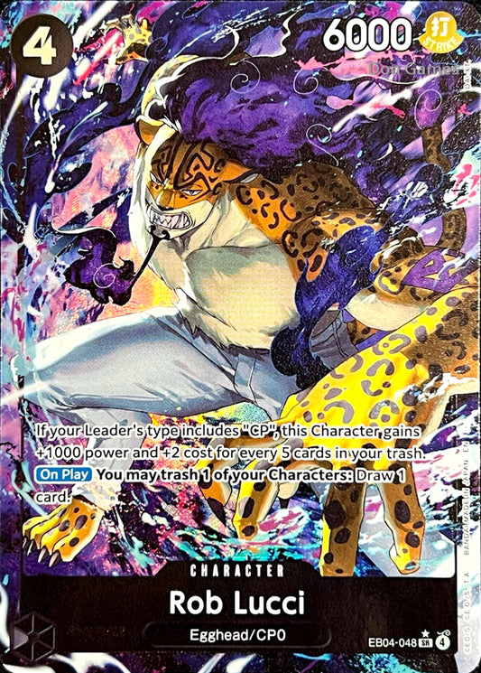 EB04-048 Rob Lucci Character Card Alternate Art