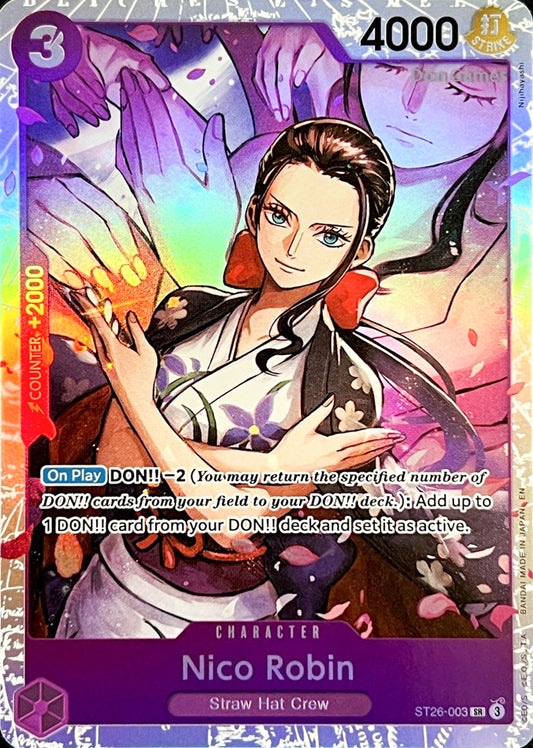 ST26-003 Nico Robin Character Card