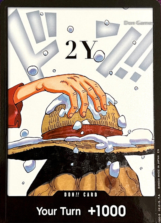Don [DP-08] Luffy "2Y" Alternate Art