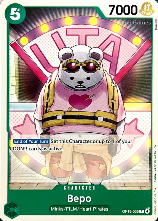OP13-035 Bepo Character Card