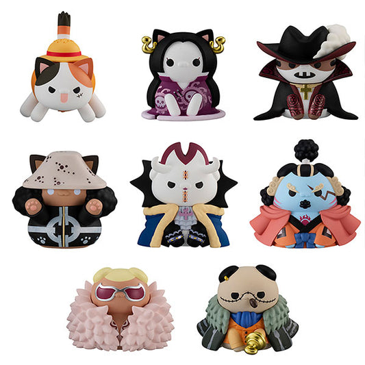 Mega Cat Project One Piece NyanPiece Nyan! Full Collection Sealed Box - Luffy and the Seven Warlords