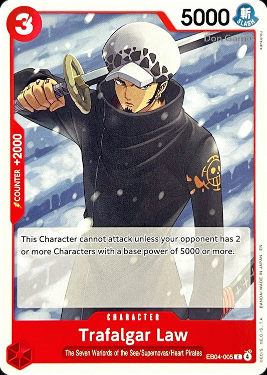 EB04-005 Trafalgar Law Character Card