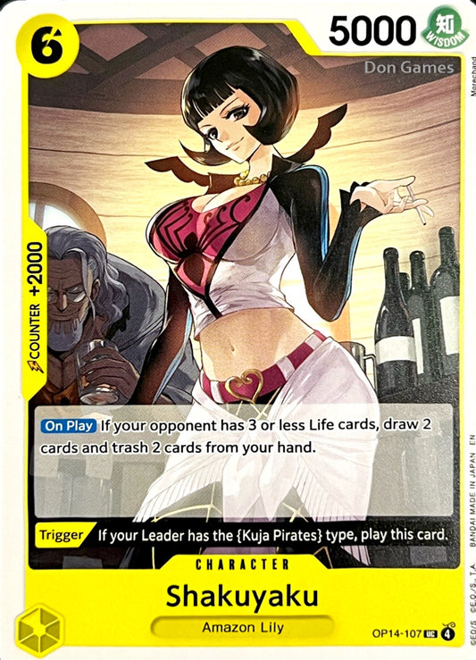 OP14-107 Shakuyaku Character Card