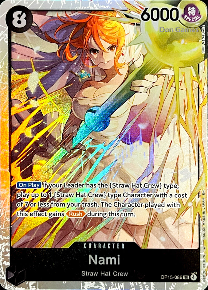 OP15-086 Nami Character Card