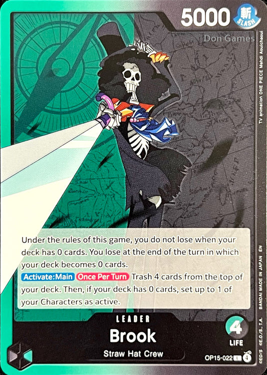 OP15-022 Brook Leader Card