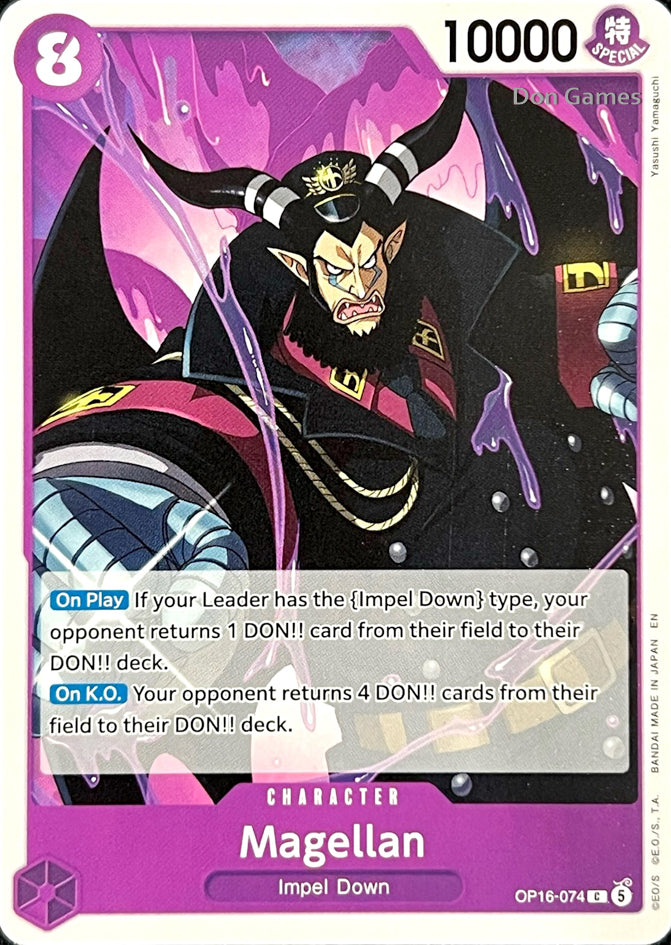 OP16-074 Magellan Character Card