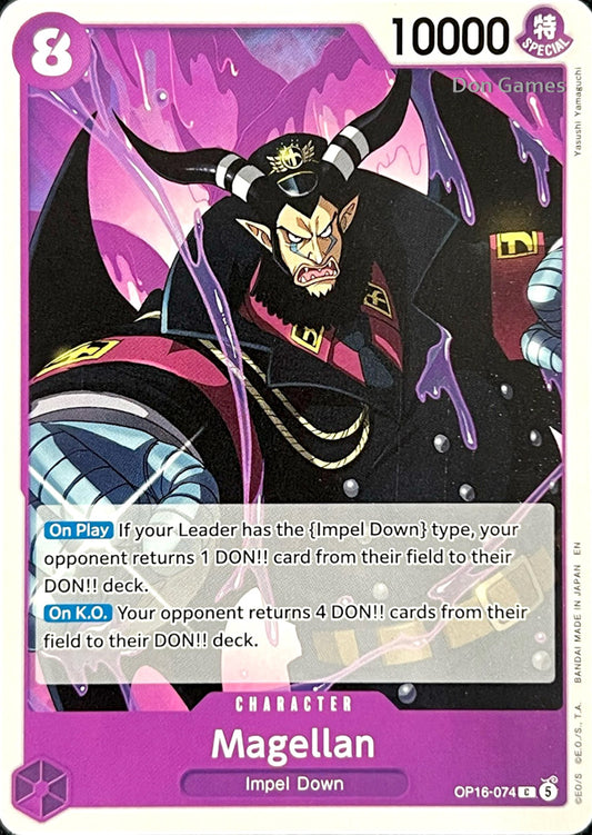 OP16-074 Magellan Character Card