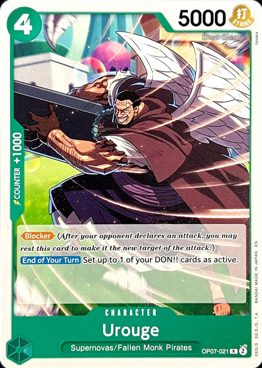OP07-021 Urouge Character Card Non-Foil