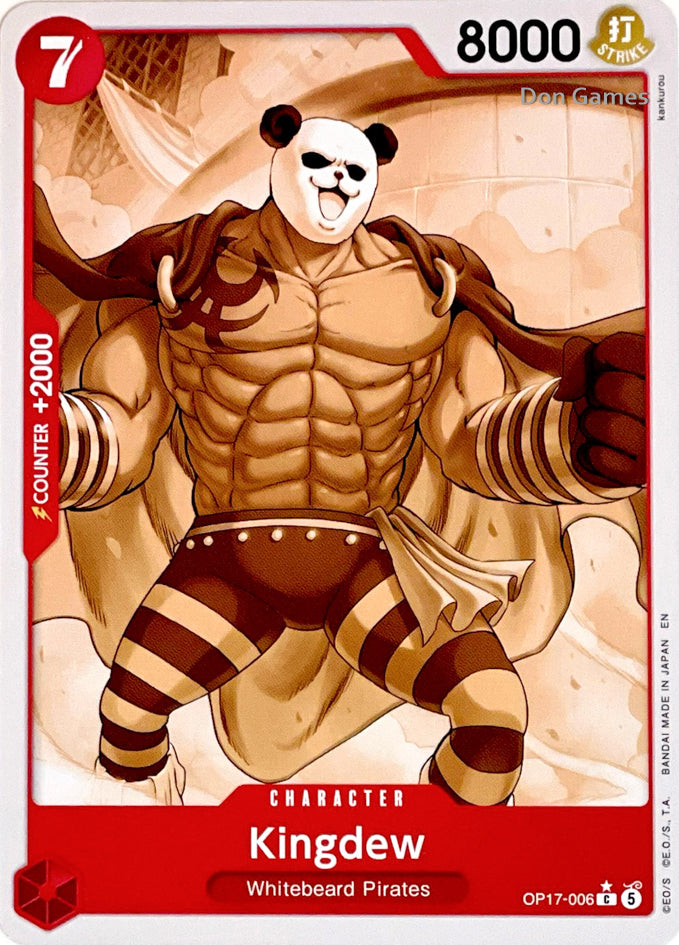 OP17-006 Kingdew Character Card Pandaman Alternate Art