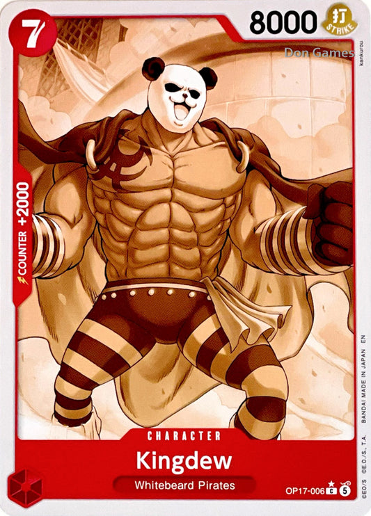 OP17-006 Kingdew Character Card Pandaman Alternate Art