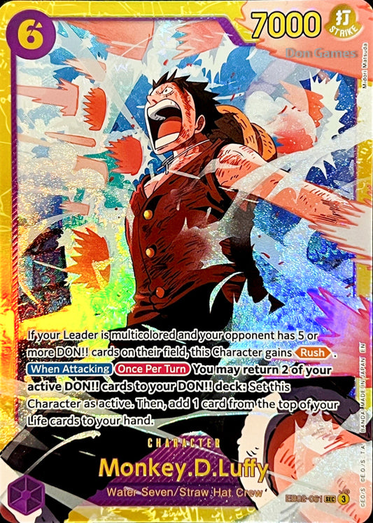 EB02-061 Monkey. D. Luffy Character Card