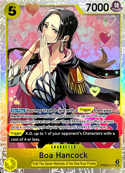 PRB02-017 Boa Hancock Character Card