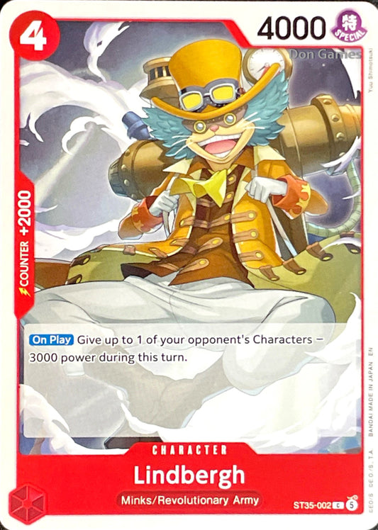 ST35-002 Lindbergh Character Card