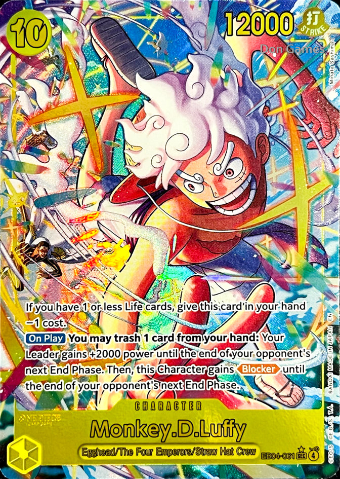 EB04-061 Monkey. D. Luffy Character Card Alternate Art