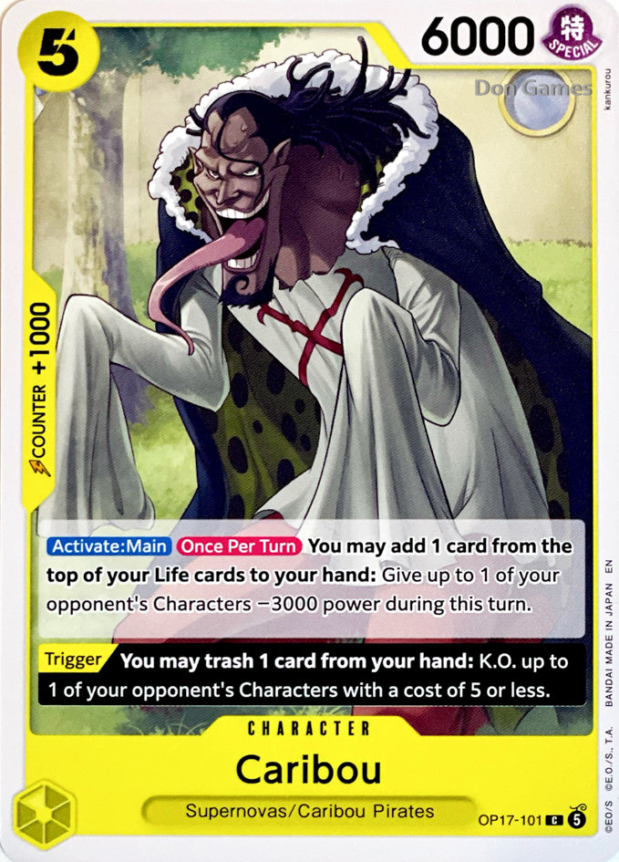 OP17-101 Caribou Character Card