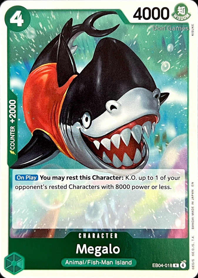 EB04-018 Megalo Character Card
