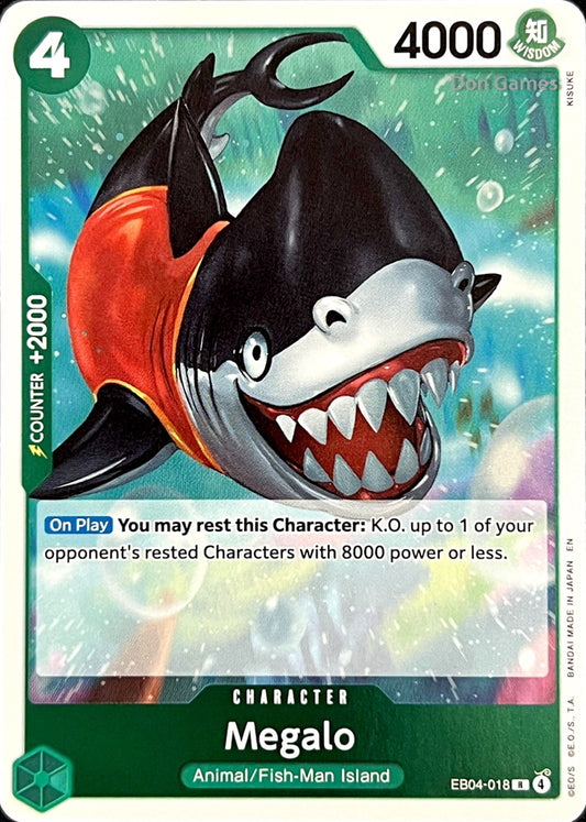 EB04-018 Megalo Character Card
