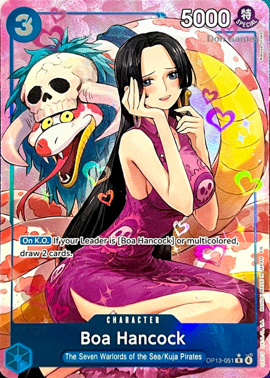 OP13-051 Boa Hancock Character Card Alternate Art