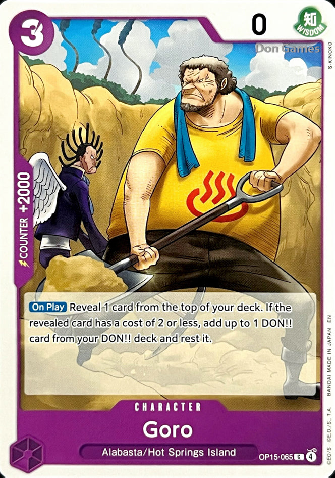 OP15-065 Goro Character Card