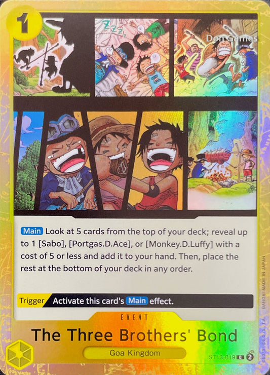 ST13 The Three Brothers Ultra Deck Don Games ST13 The Three Brothers Ultra Deck Don Games