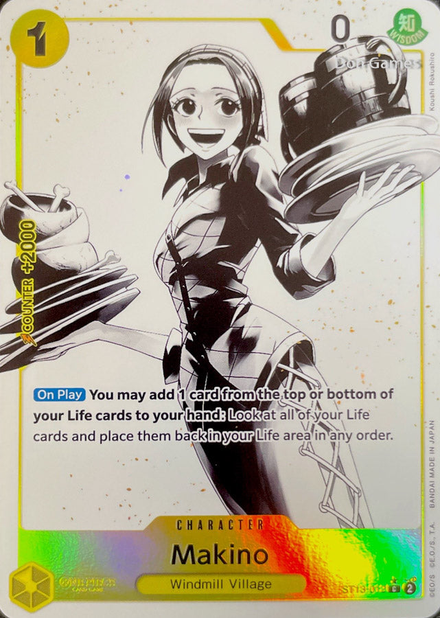 ST13-012 Makino Character Card Alternate Art