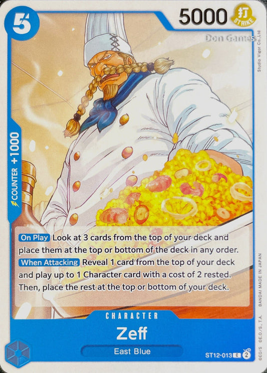 ST12-013 Zeff Character Card