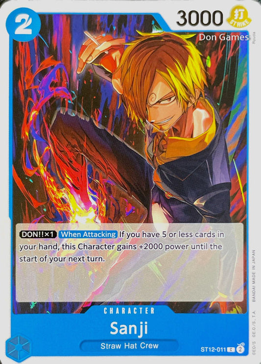 ST12-011 Sanji Character Card Character Card