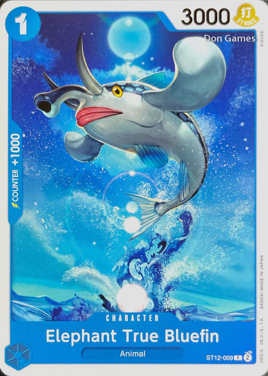 ST12-009 Elephant True Bluefin Character Card