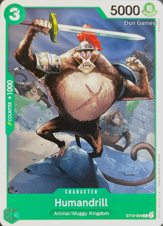 ST12-004 Humandrill Character Card