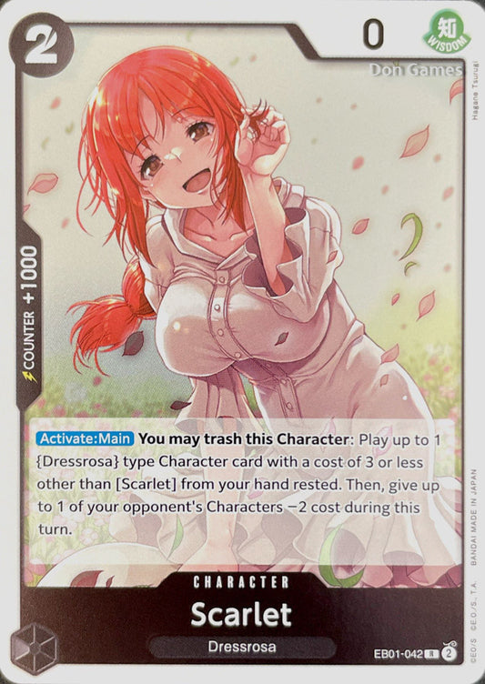 EB01-042 Scarlet Character Card