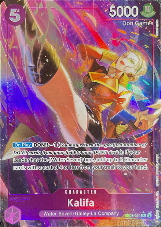 EB01-031 Kalifa Character Card Alternate Art