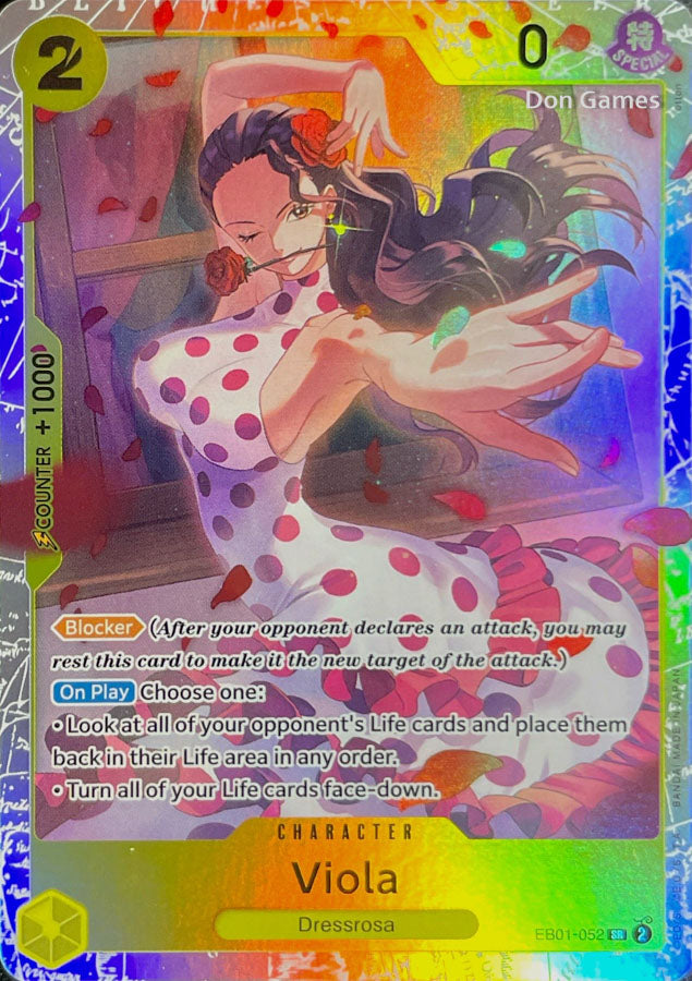 EB01-052 Viola Character Card – Don Games
