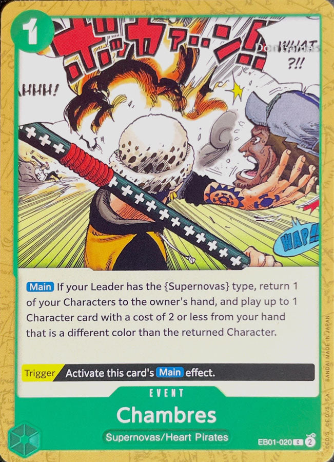 EB01-020 Chambres Event Card