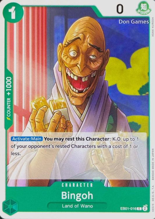 EB01-016 Bingoh Character Card