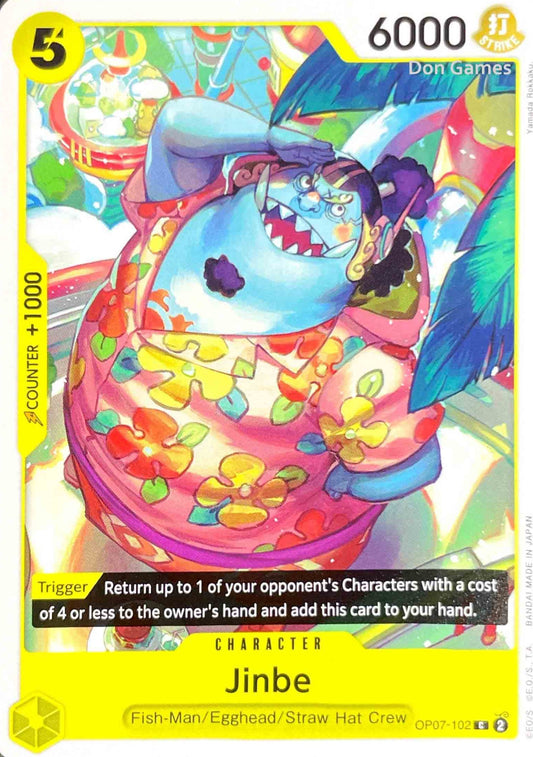 OP07-102 Jinbe Character Card